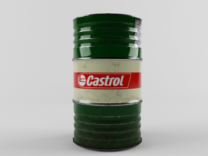 Barrels castrol pbr 3D 模型