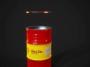 Barrels shell helix pbr 3D Model