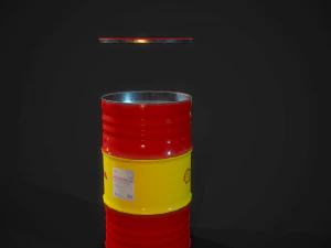 Barrels shell helix pbr 3D Model