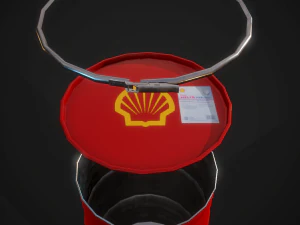 Barrels shell helix pbr 3D Model