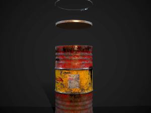 Barrels shell helix pbr 3D 模型