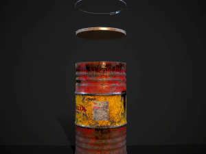 Barrels shell helix pbr 3D Model