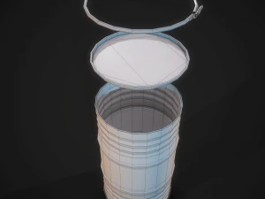 Barrels shell helix pbr 3D Model