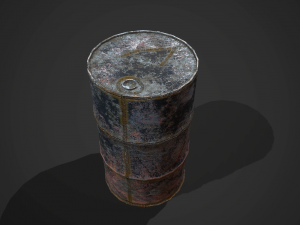 Barrels weld pbr Modelo 3D