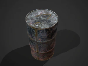 Saldatura barili pbr Modello 3D