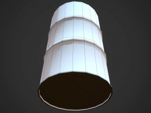 Barrels weld pbr Model 3D