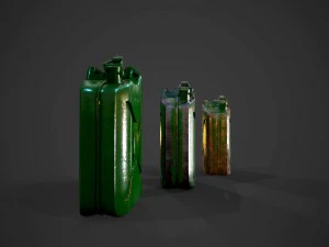 Jerrycan canister 3D Model