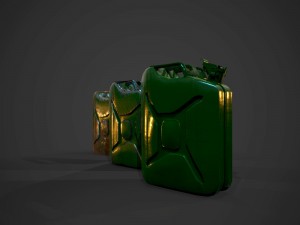 Jerrycan canister Model 3D