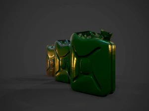 Jerrycan canister 3D Model