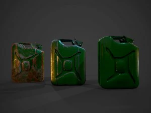 Jerrycan canister 3D Model