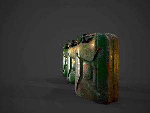 Jerrycan canister 3D Model