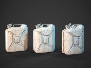 Jerrycan canister Model 3D