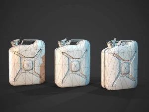 Jerrycan canister 3D Model