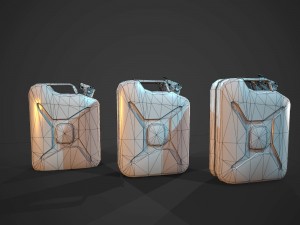 Jerrycan canister Model 3D