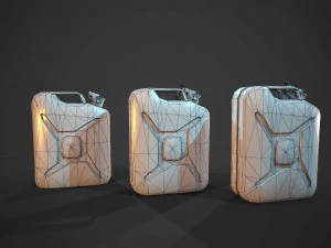 Jerrycan canister 3D Model
