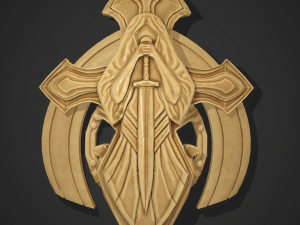Statue bronze marble bone 3D Модель
