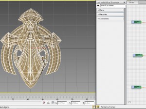 Statue bronze marble bone 3D Model
