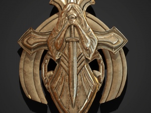 Statue bronze marble bone 3D Model