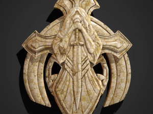 Statue bronze marble bone 3D Model