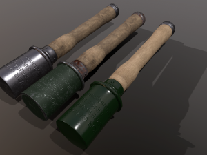 Grenade m-24 3D Model