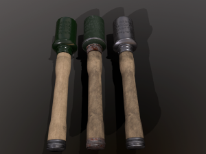 Grenade m-24 3D Model