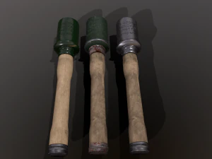 Grenade m-24 3D Model