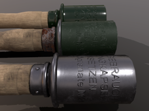 Grenade m-24 3D Model
