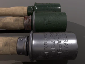Grenade m-24 3D Model