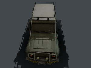 uaz hanter alpha version 3D Модель