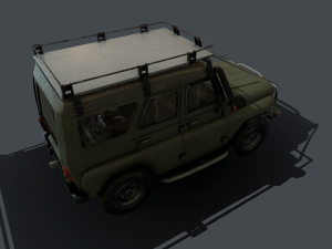 uaz hanter alpha version 3D Модель