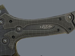 Axe tactic 3Dモデル