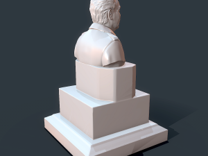 Sculpture of brezhnev 3D Принт Модель
