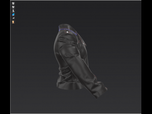 biker jacket Modèle 3D