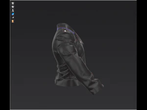 giacca da motociclista Modello 3D