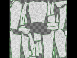 giacca da motociclista Modello 3D