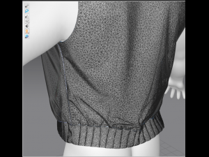 biker vest 3Dモデル