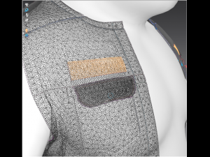 biker vest 3Dモデル