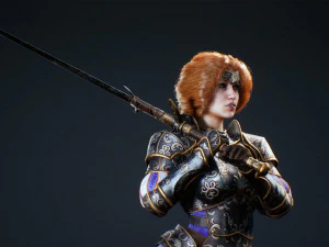 Adelaide Knight 3D Model