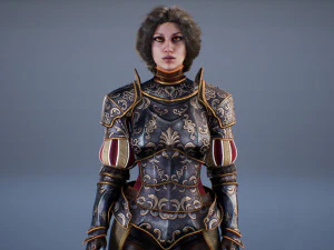 Adelaide Knight 3D Model