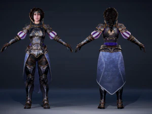 Adelaide Knight 3D Model
