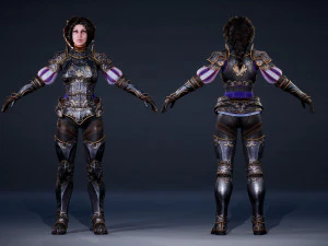 Adelaide Knight 3D Model