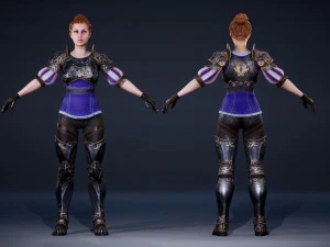 Adelaide Knight 3D Model