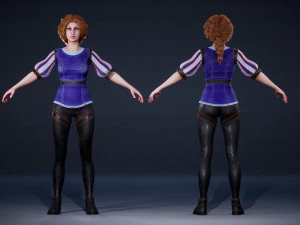 Adelaide Knight 3D Model