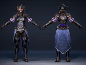 Adelaide Knight 3D Model