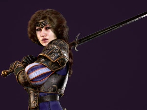 Adelaide Knight 3D Model
