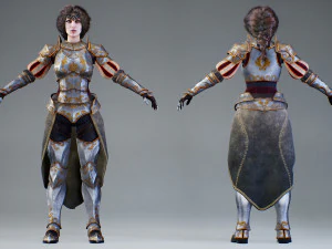 Adelaide Knight 3D Model