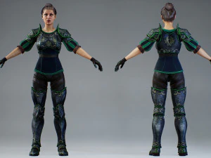 Adelaide Knight 3D Model