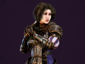 Adelaide Knight 3D Model
