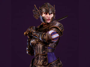 Adelaide Knight 3D Model