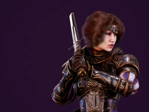 Adelaide Knight 3D Model